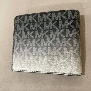 Michael Kors Men’s Bifold Wallet | Designer men’s logo classic wallet